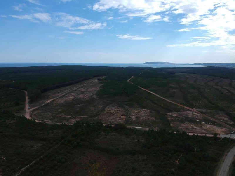 Cumhurbaşkanı’nın işaret ettiği Sinop NGS bölgesi havadan görüntülendi
