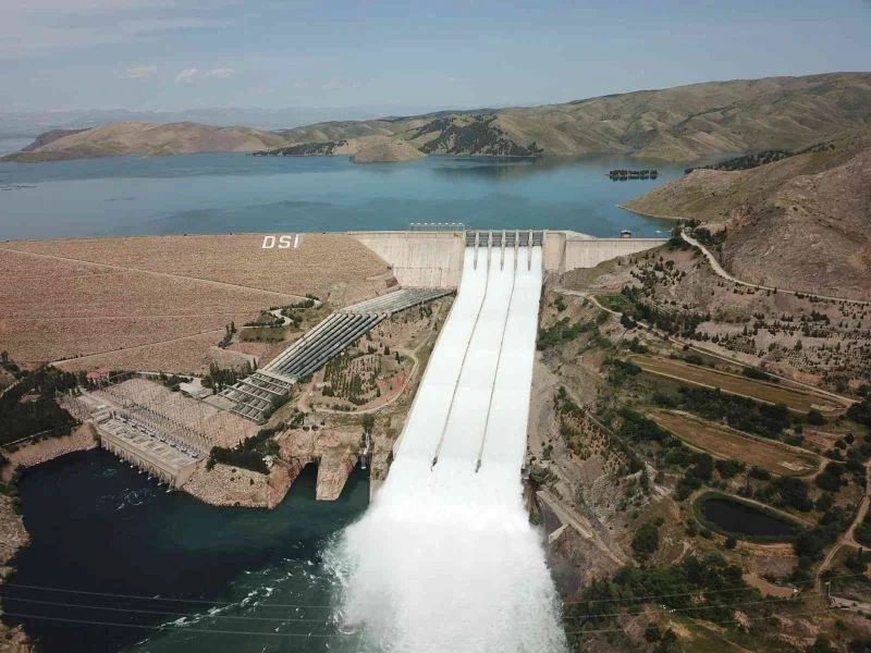 Keban Barajındaki su seviyesi, geçtiğimiz yılın aynı dönemine göre daha yüksek
