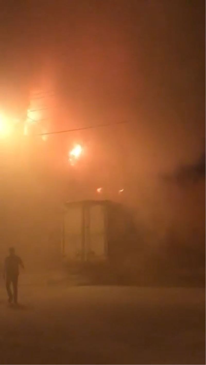 Bursa’da kalıp fabrikasında korkutan yangın
