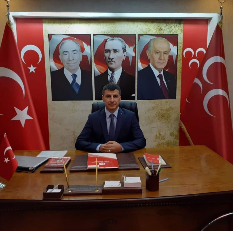 MHP İlçe Başkanı Akalın, Başbuğ Türkeş’in adının parka verilmesine engel olan İYİ Partililere tepki
