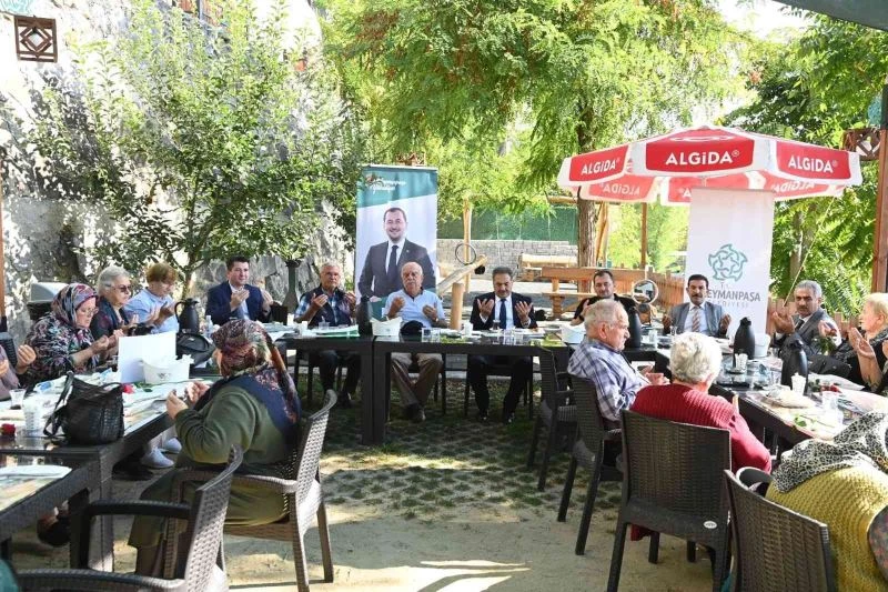 1 Ekim Yaşlılar Günü için buluştular
