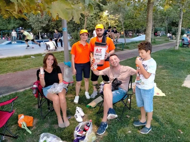 Az Şekerli Uludağ Portakallı Gazoz’a yoğun ilgi
