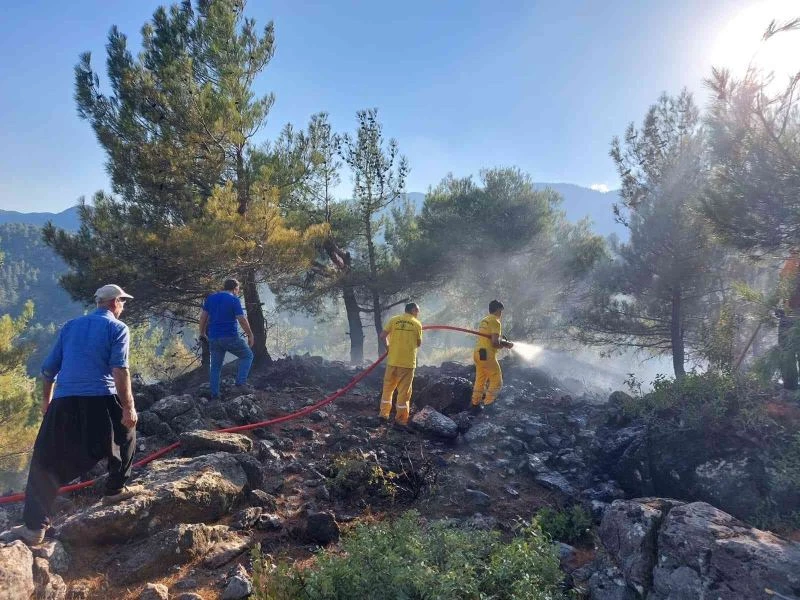 Kahramanmaraş’ta 6 noktada çıkan yangın söndürüldü, ormanları yakan şüpheli yakalandı
