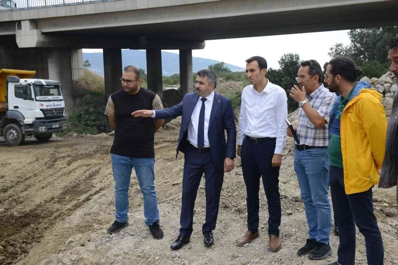 Yıldırım Samanlı’da taşkın riski tarih oluyor
