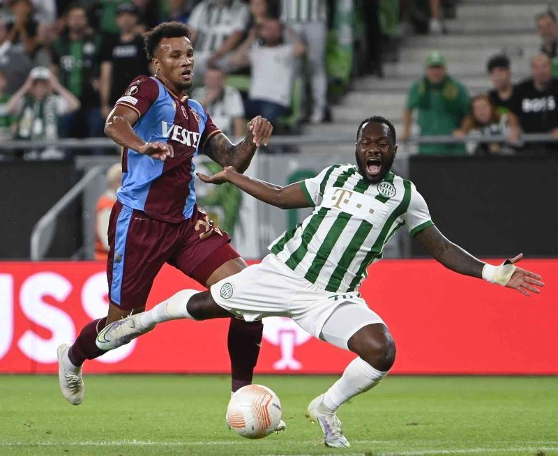 UEFA Avrupa Ligi: Ferencvaros: 3 - Trabzonspor: 1 (İlk yarı)
