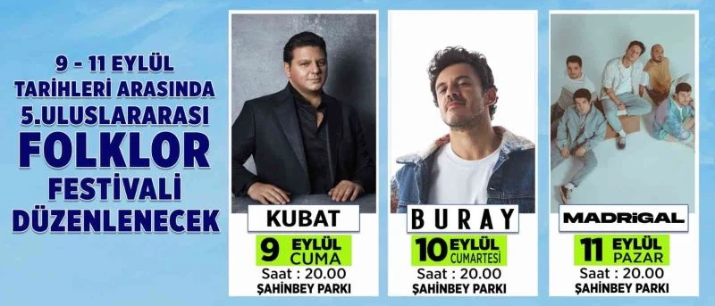 Şahinbey’de halkoyunları rüzgarı esecek
