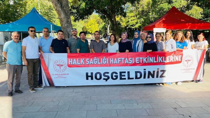 Erzincan’da “Kronik Hastalıklarda Tarama ve İzlemler” temalı stant ve farkındalık çalışmaları düzenlendi
