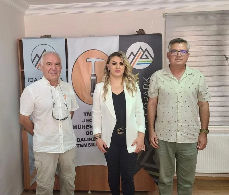 Unesco Adayı İda Madra Jeoparkı, Jeoloji Mühendisleri Odası İş Birliği ile dünyaya tanıtılacak
