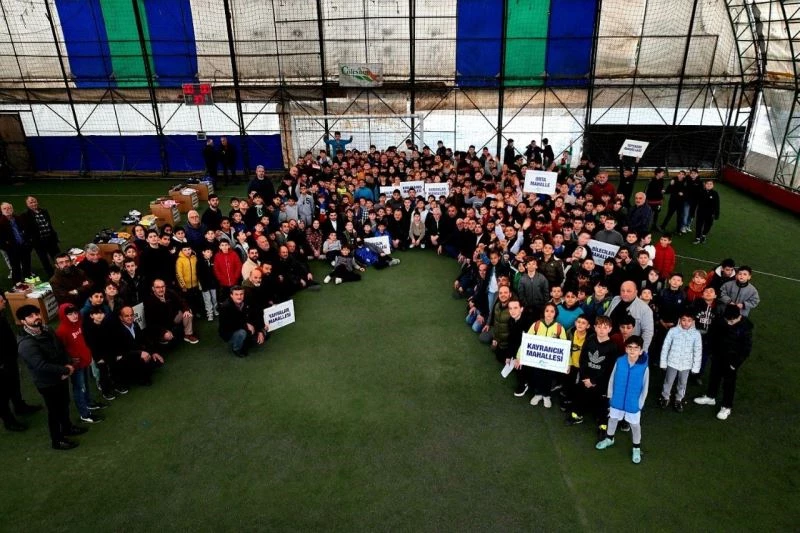 Mahalleler Arası Minikler Futbol Turnuvası 410 sporcu ile başladı
