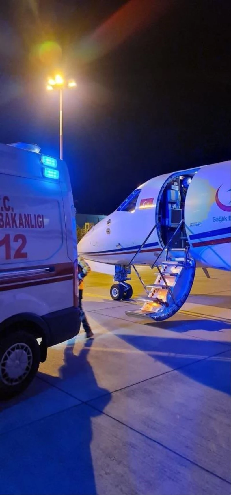 Jiyan bebek için Mardin’den ambulans uçak havalandı
