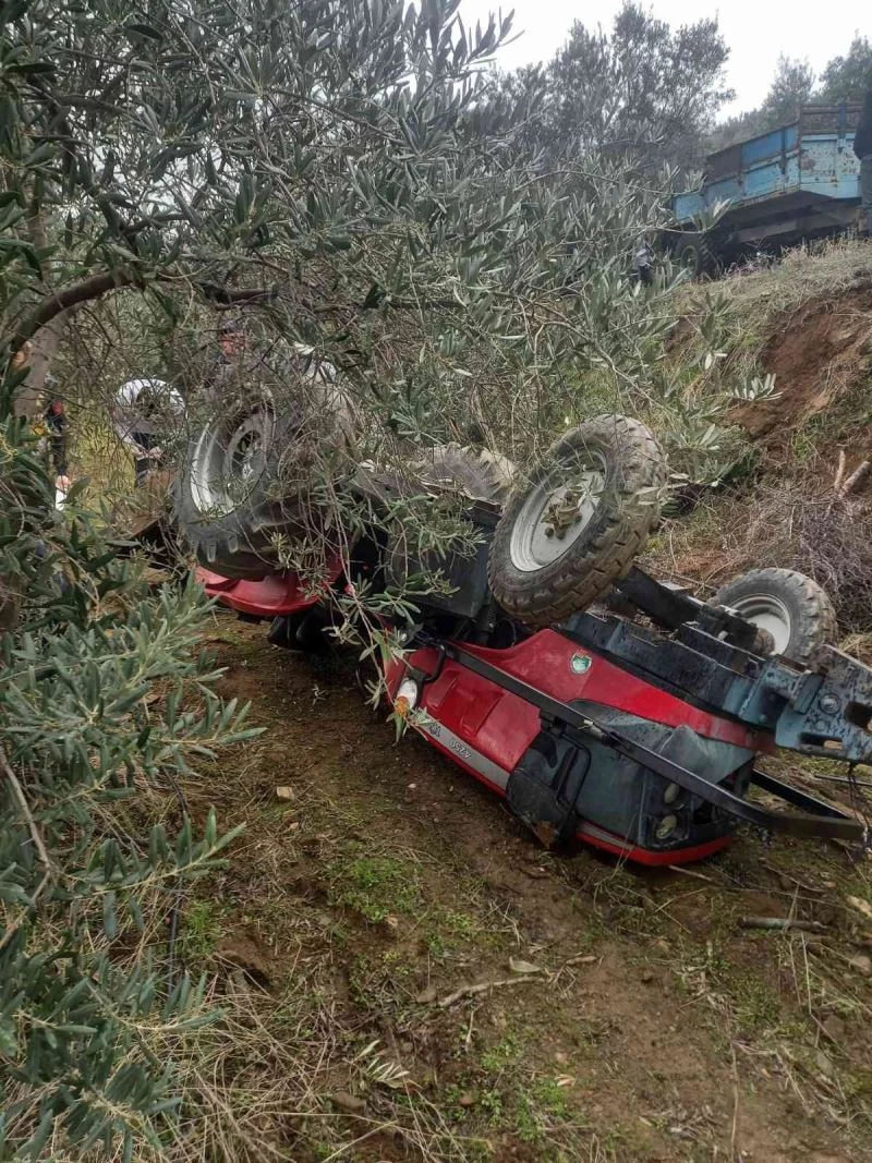 Kuyucak’ta traktör kazası: 1 ölü
