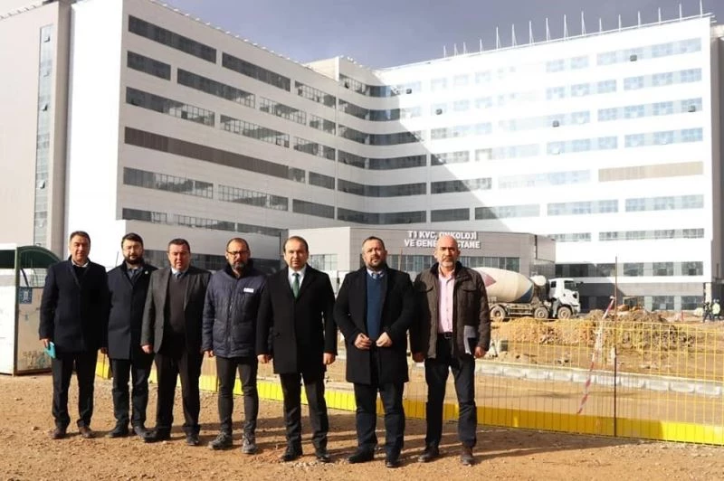 Kütahya Şehir Hastanesi inşaatında sona yaklaşılıyor

