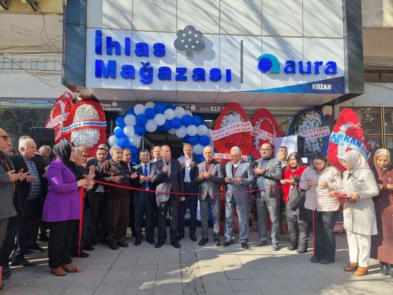 İhlas Mağazası’nın 162’nci şubesi Kozan’da açıldı
