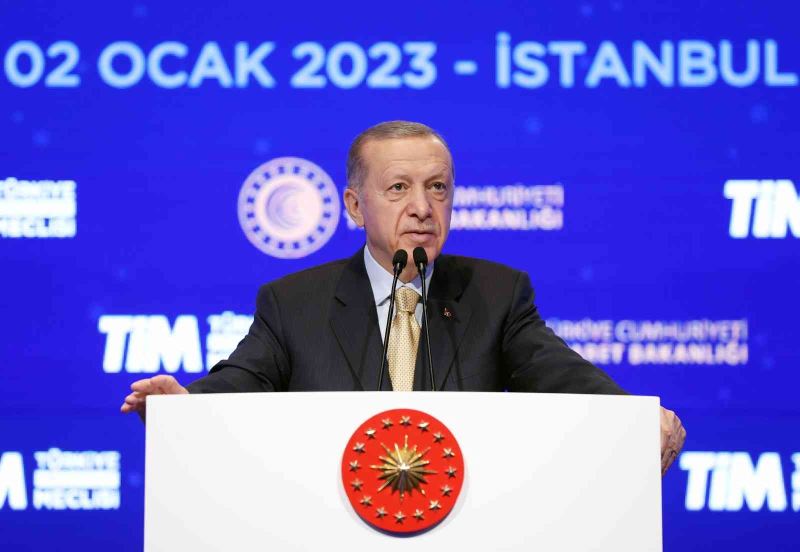 Cumhurbaşkanı Erdoğan: “2022 ihracatımız 254.2 milyar dolar olarak gerçekleşmiştir”
