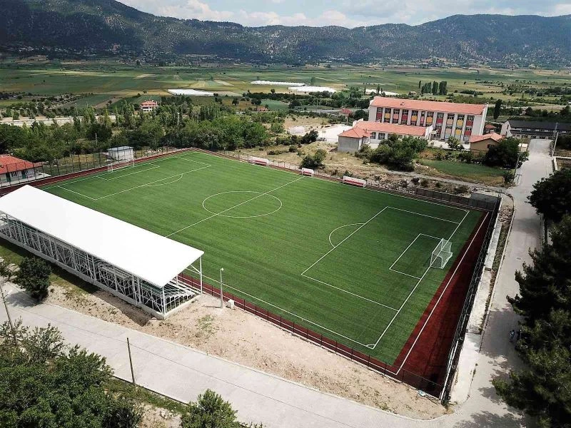 Çameli İlçe Stadyumu yeni sezona hazır
