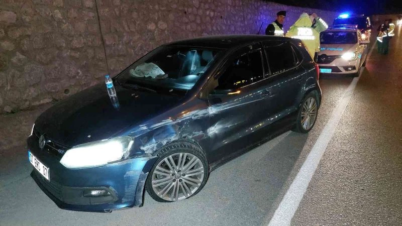 Samsun’da otomobil bariyere çarptı: 1 yaralı
