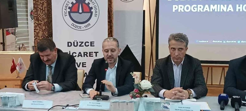 Düzce İK’ları buluşuyor toplantısında sağlık raporları konuşuldu
