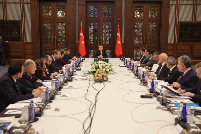 Dijital Türkiye Toplantısı Cumhurbaşkanı Yardımcısı Fuat Oktay’ın başkanlığında gerçekleşti
