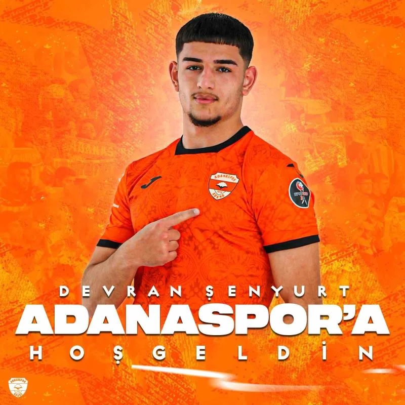 Adanaspor genç oyuncu Devran Şenyurt’u transfer etti
