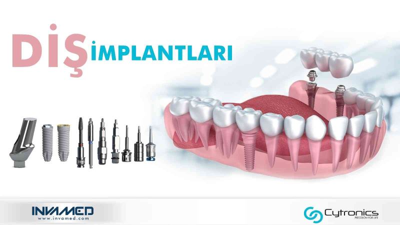 INVAMED’in ürettiği diş implantları birçok ülkeye ihraç ediliyor
