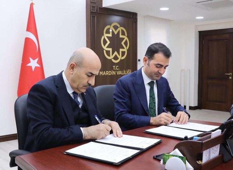 Mardin’de 55.4 milyon TL bütçeli projelerin imzaları atıldı
