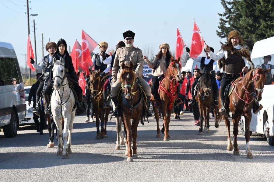 Osmaniye Şehitleri Mamure Tren İstasyonu’nda dualarla anıldı