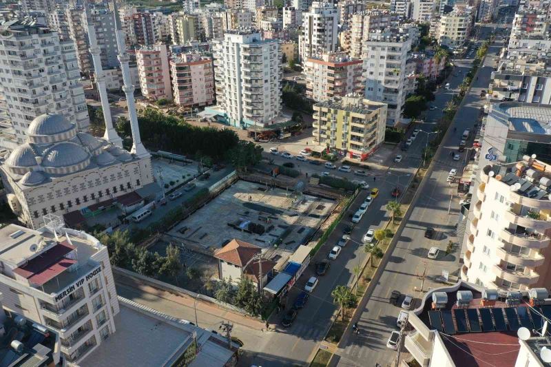 Mezitli Belediyesi, gençlik inovasyon merkezi ve kız yurdu inşasına başladı
