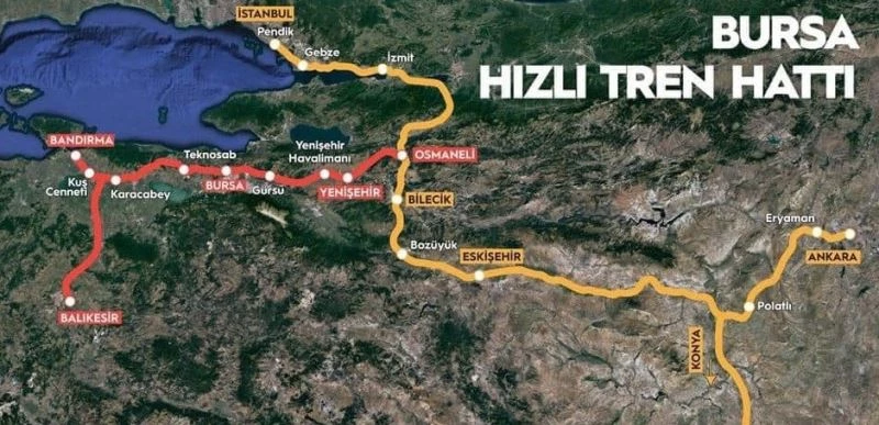 Osmaneli’ye YHT durağı yapılıyor
