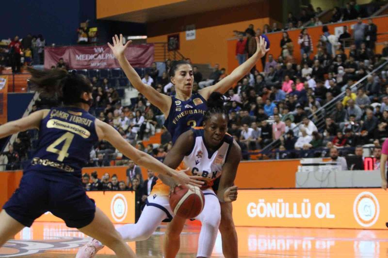 Kadınlar Basketbol Süper Ligi: ÇBK Mersin Yenişehir Belediyesi: 77 - Fenerbahçe: 68
