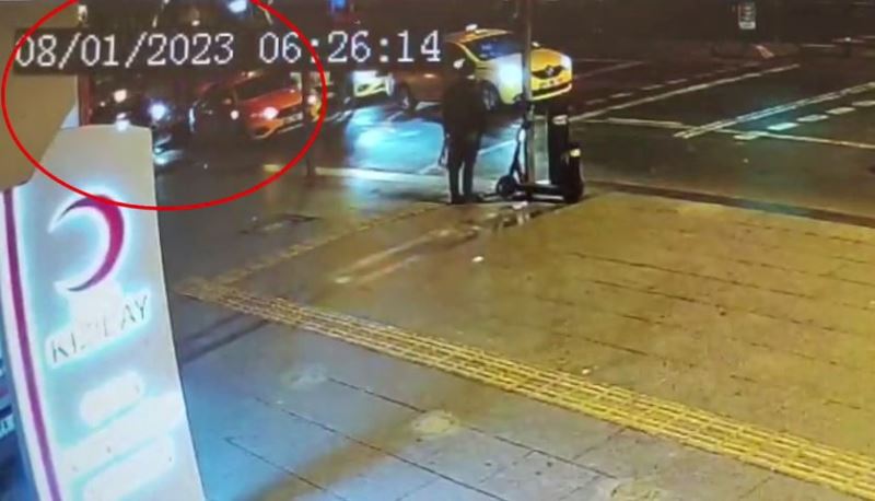 Fatih’teki taksici cinayetinin güvenlik kamerası görüntüleri ortaya çıktı
