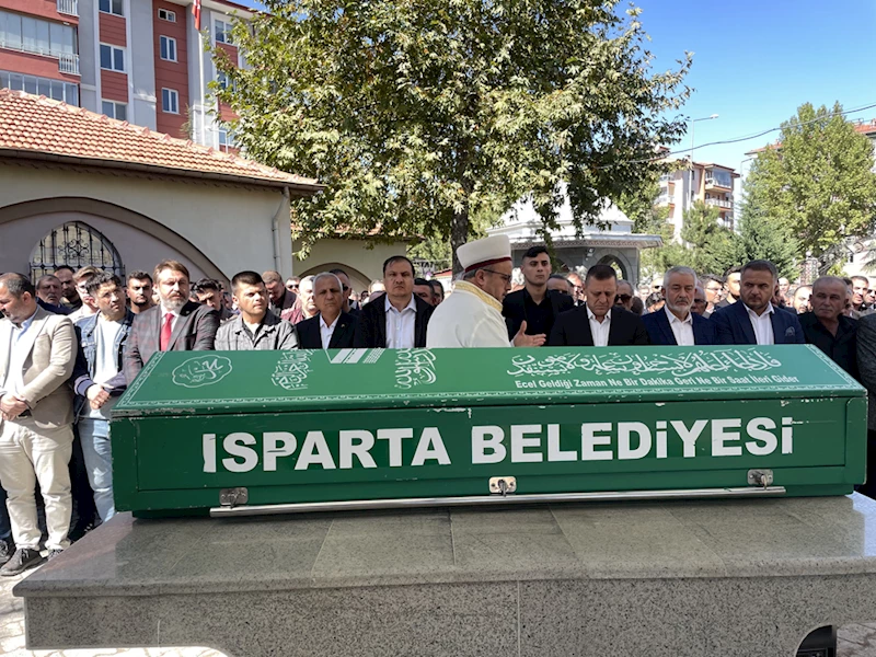 Eski MHP Isparta İl Başkanı Nail Bayram toprağa verildi