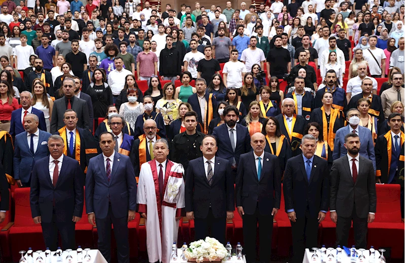 Mersin Üniversitesi 2023-2024 Akademik Yılı Açılış Töreni yapıldı
