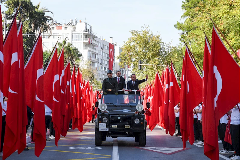 Antalya ve çevre illerde Cumhuriyet