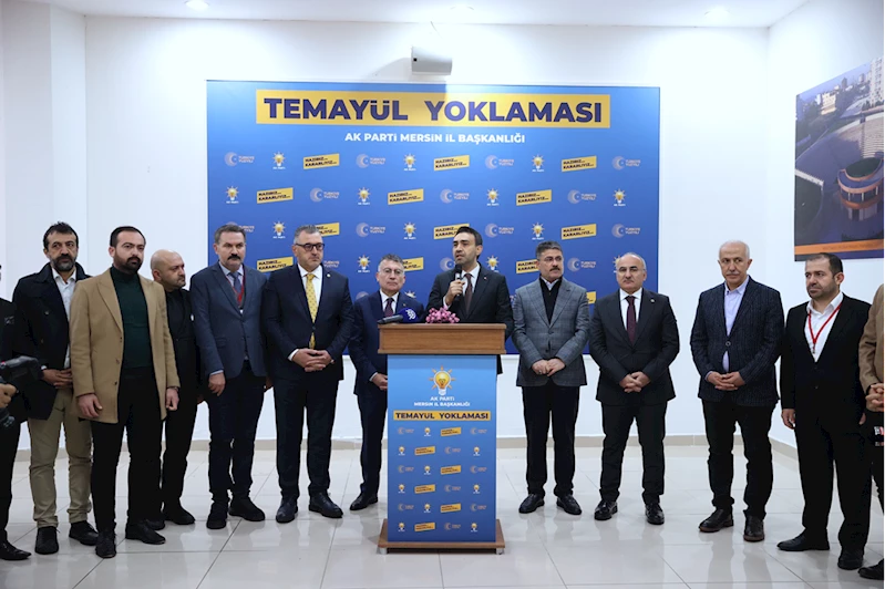AK Parti Grup Başkanı Abdullah Güler, Mersin