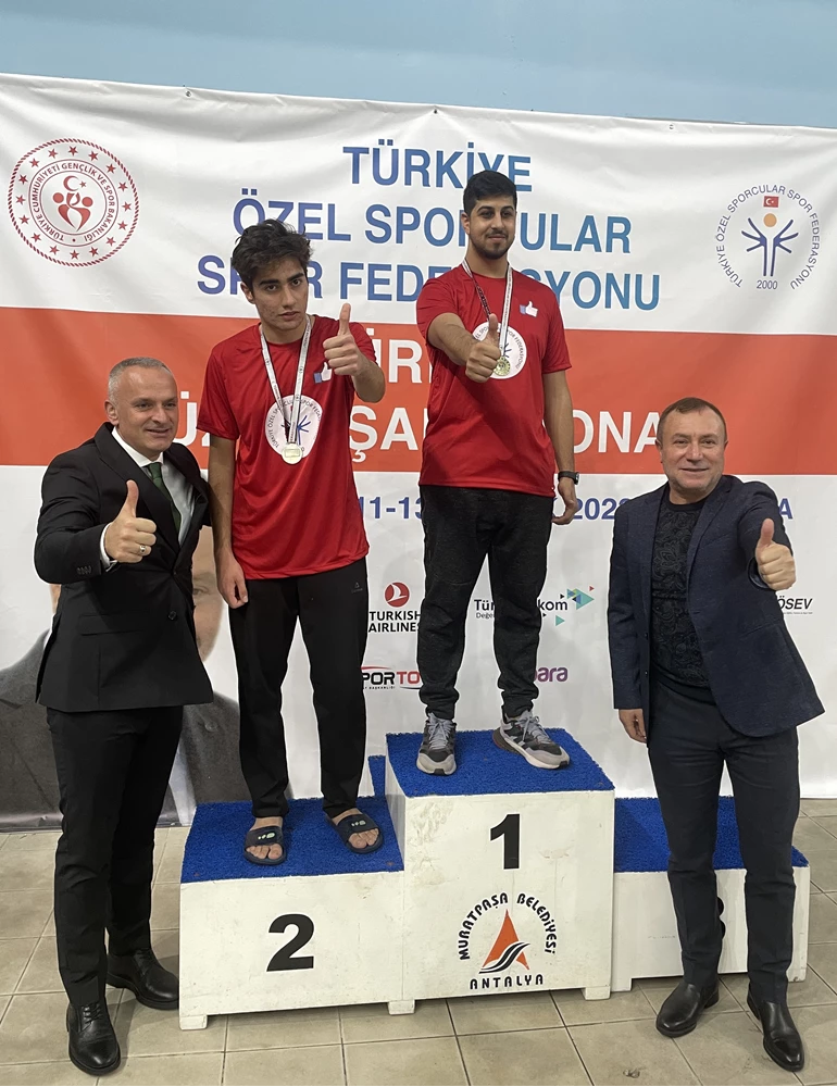 Özel Sporcular Türkiye Yüzme Şampiyonası sona erdi