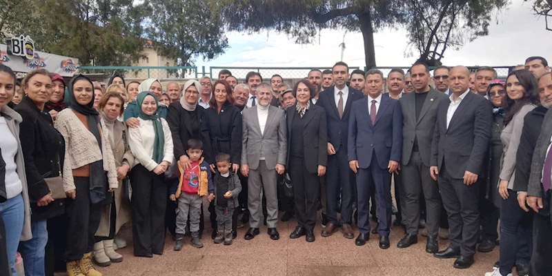 AK Parti Mersin Milletvekili Nebati, partisinin Tarsus İlçe Başkanlığını ziyaret etti 
