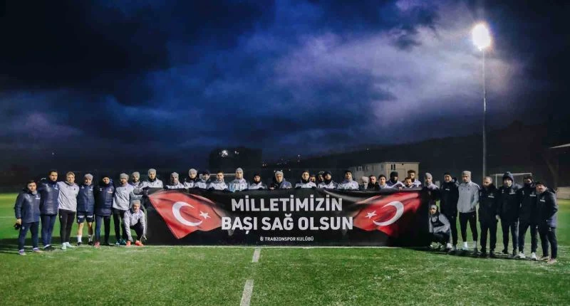 Trabzonspor’dan ’Geçmiş olsun Türkiye