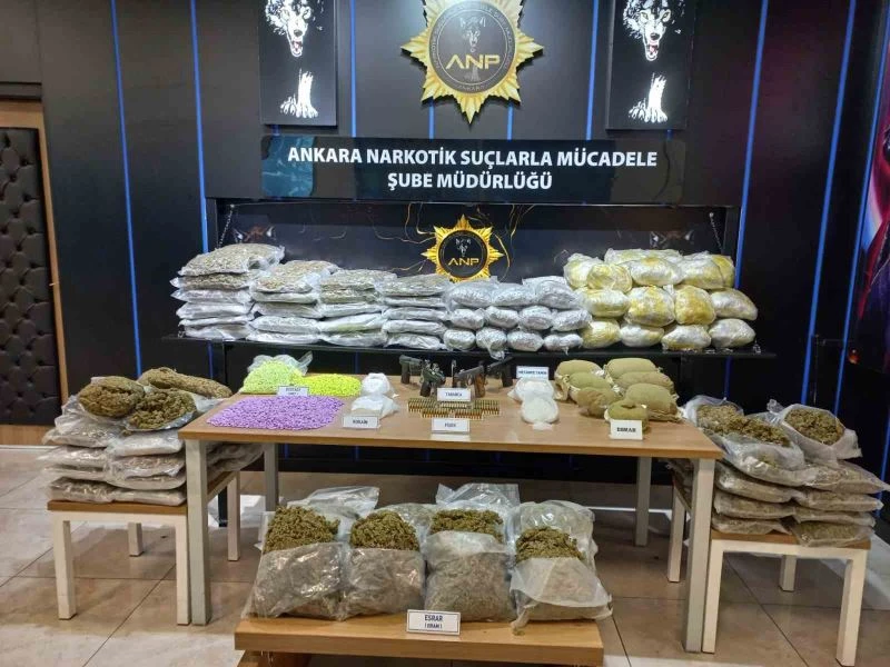 Başkentteki narkotik operasyonlarında bir haftada 32 kişi tutuklandı
