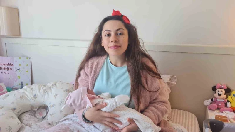 Depremzede anne bebeğini Bodrum’da dünyaya getirdi
