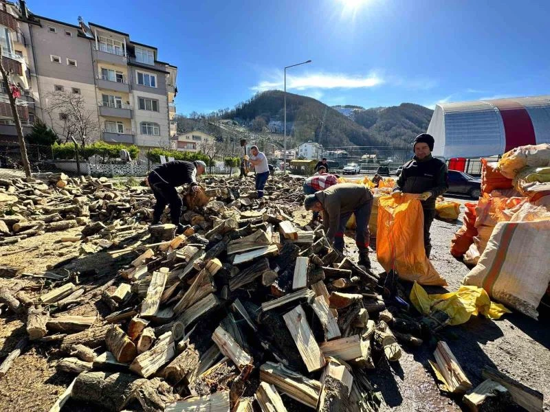 Perşembe’de depremzedeler için başlatılan yakacak yardımı büyüyor
