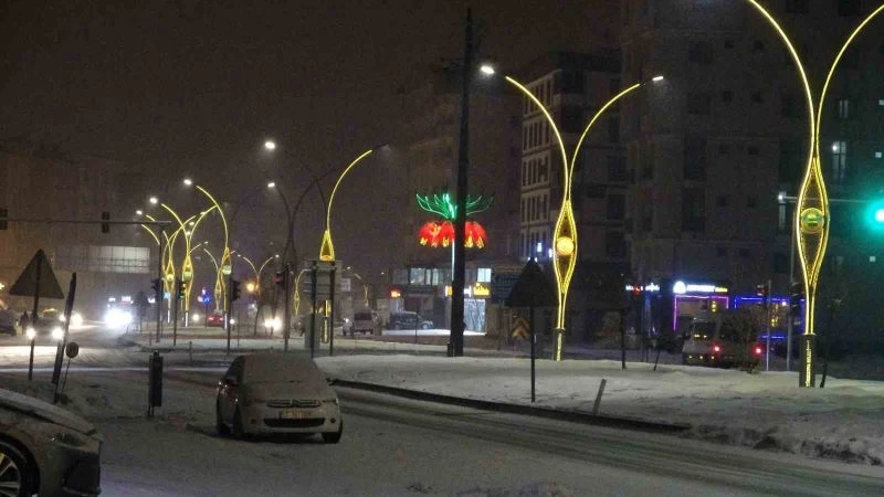 Yüksekova’da kar yağışı her yeri beyaza bürüdü
