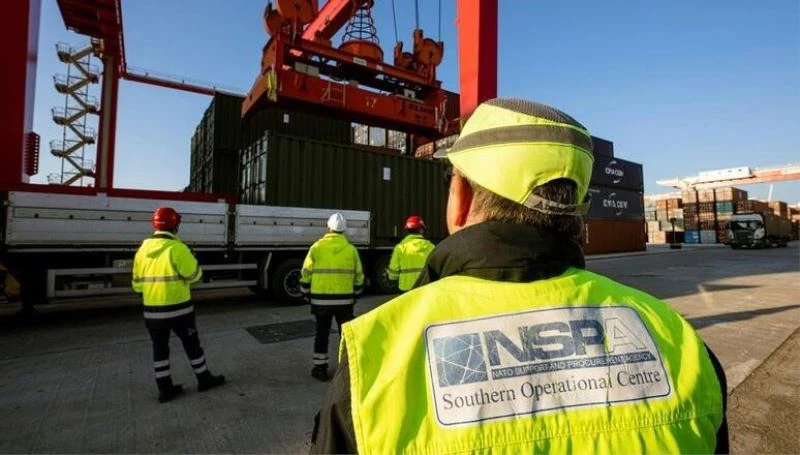 NATO’nun Türkiye’ye gönderdiği konteyner evlerden 600’ü yola çıktı
