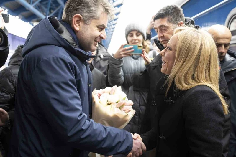 İtalya Başbakanı Meloni, Ukrayna’da
