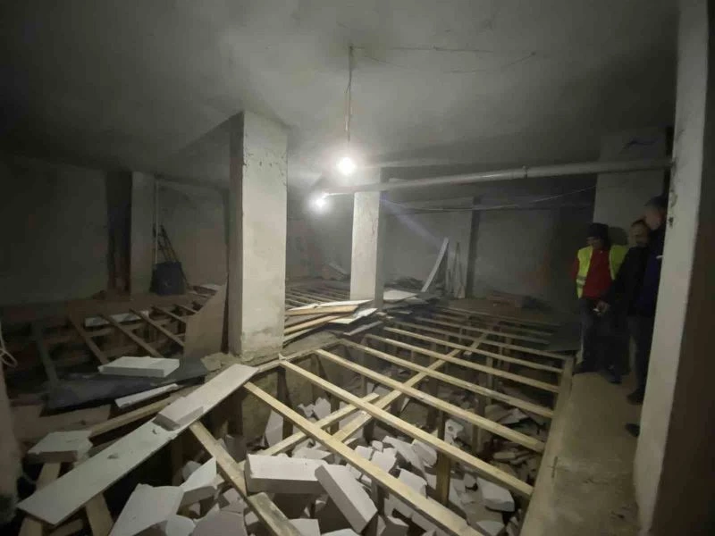 İstanbul’da zeminden kaçak kat inen şahıs serbest bırakıldı
