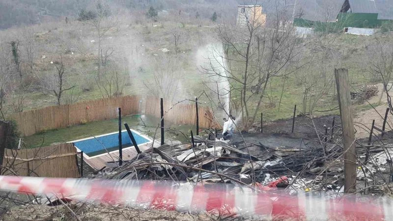 Bungalovda yangın faciası: 2 ölü
