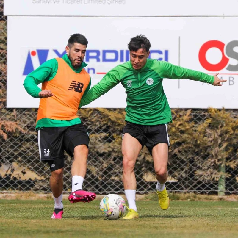 Konyaspor’da Giresunspor maçı hazırlıkları devam etti
