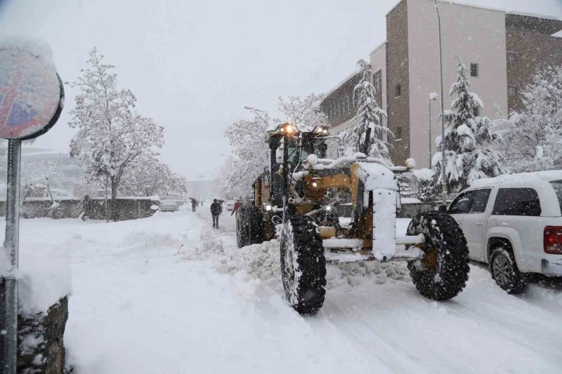Bingöl’de kar nedeniyle kapanan 131 köy yolunun açılması için çalışmalar sürüyor
