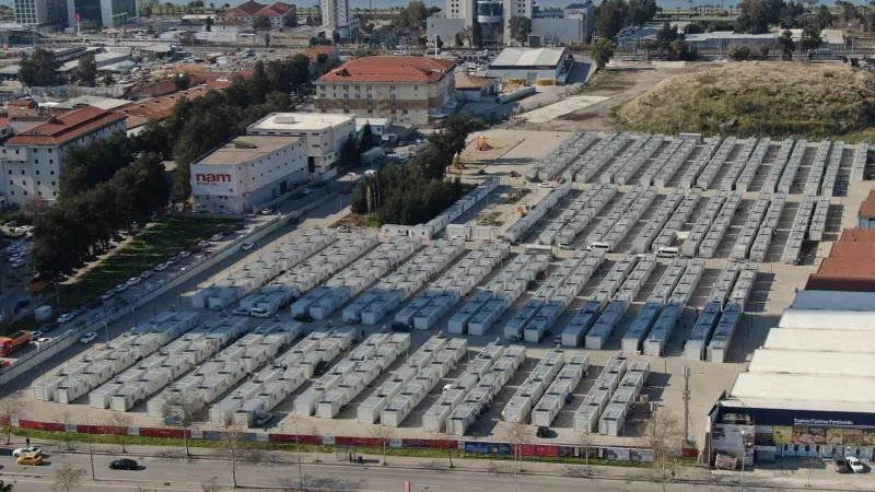 İzmir’in konteyner kenti depremzedelere açılacak
