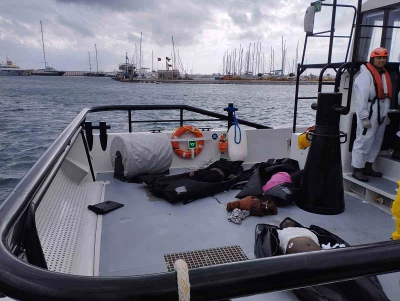 Didim’de göçmenlerin olduğu lastik bot battı: 3 ölü
