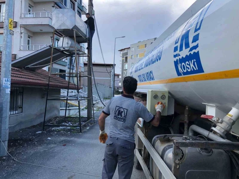 Konya Büyükşehir Hatay’da temiz su ihtiyacını gideriyor
